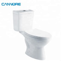 Siphonic Ceramic Sanitary Ware Two Piece Toilet