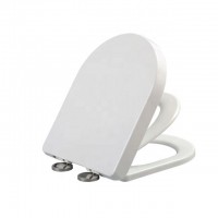 Plastic ( PP ) Soft Close White Quick Release WC Baby Mother Toilet Seat Covers / Children Kids Toilet Seat