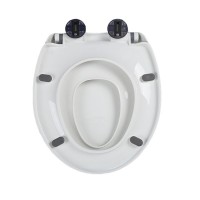 Plastic family toilet seat