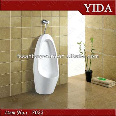 Hotel WC Floor mounted Automatic ceramic waterless Urinal