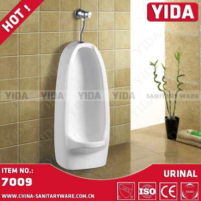 P-trap wall mount plastic urinal, chaozhou ceramic urinal mat, urinal