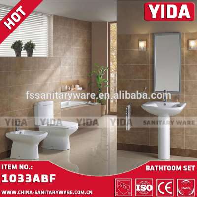 ceramic sanitary ware set _toilet set _ bathroom toilet set_libya toilet